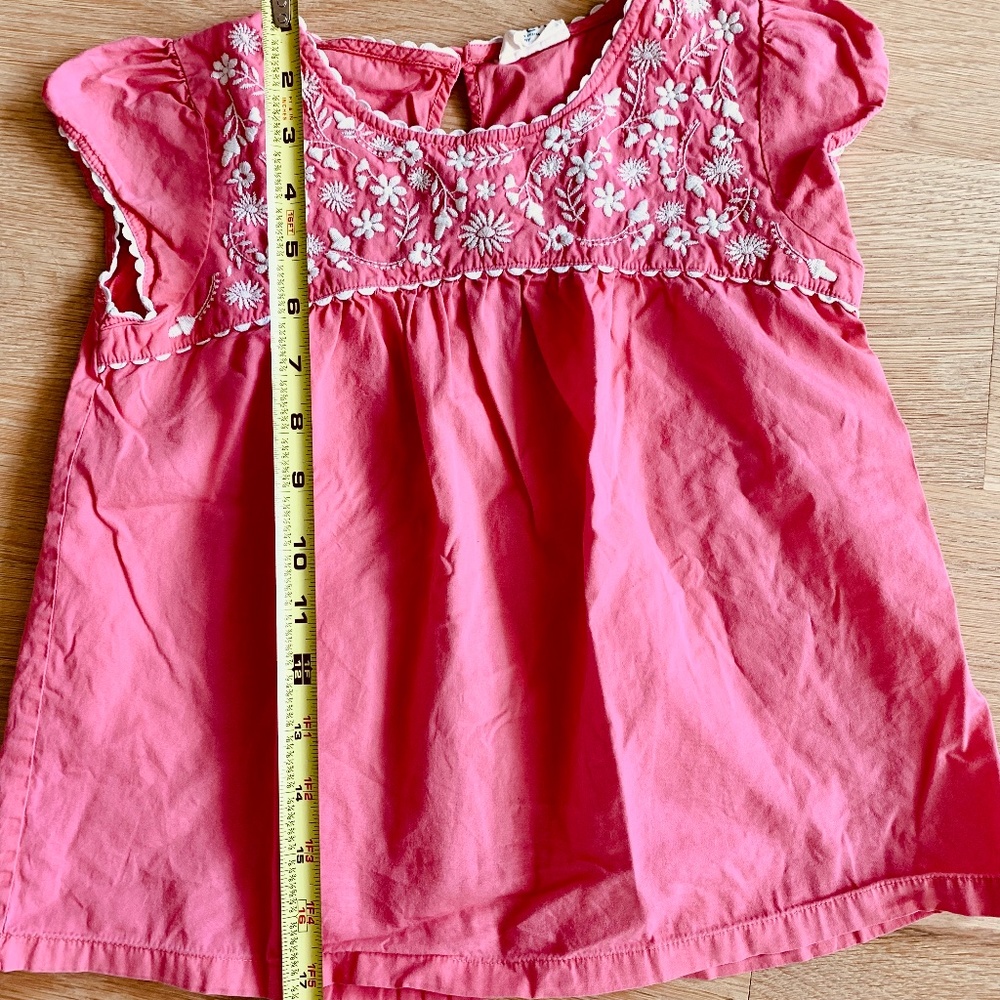 Mini Boden Embroidered Blouse